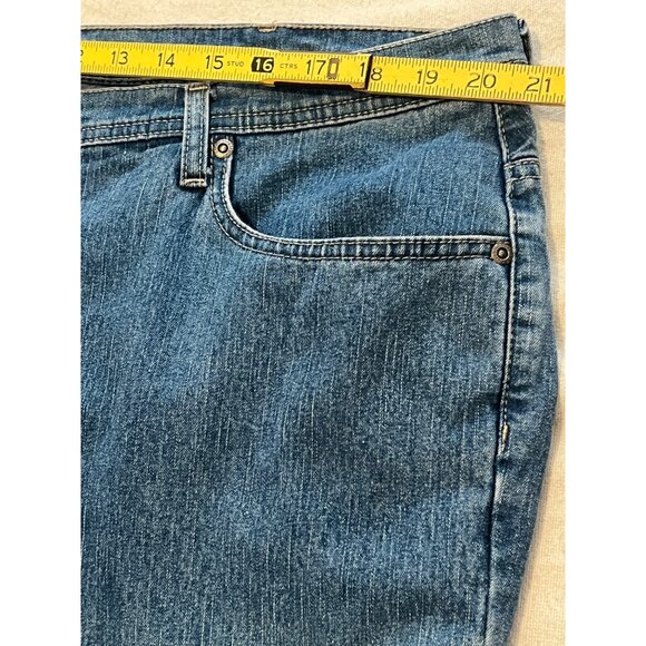 Liz & Me Signature Women's Bootcut Jeans Size 263W Blue High Rise 5 Pockets - Picture 9 of 12